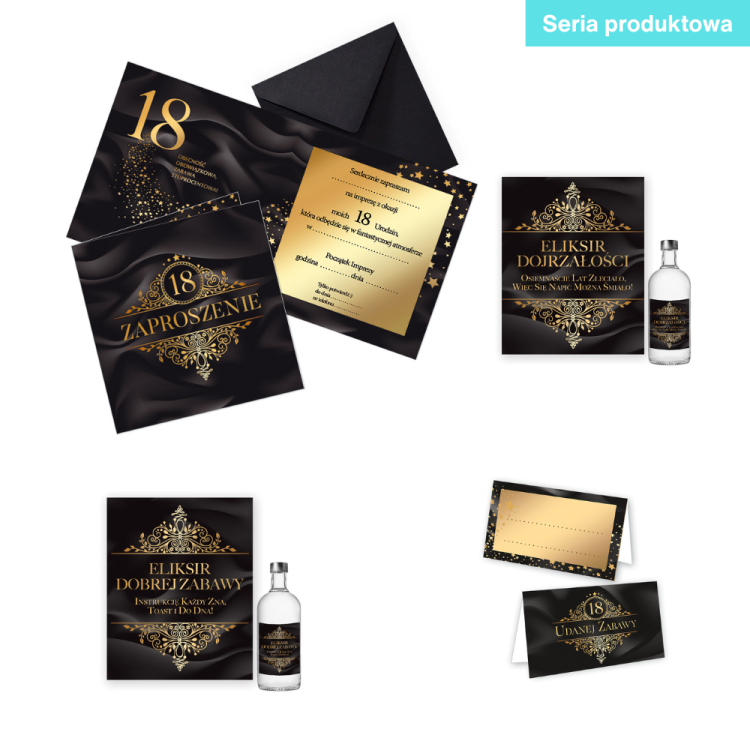 Fala 18 Seria Produktowa Czarna Koperta