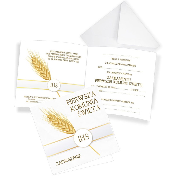 Zaproszenia na Komunie Klos ZKK_14