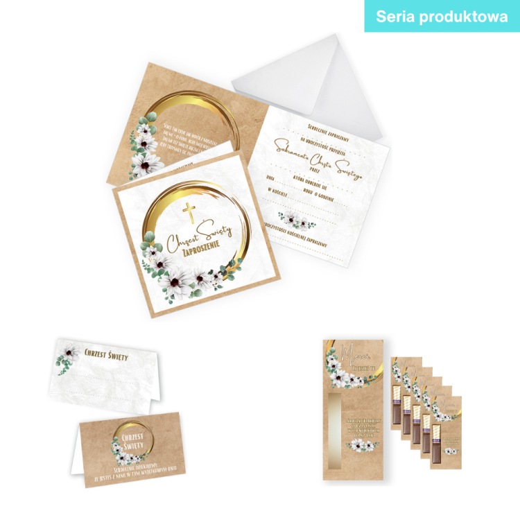 Kwiatowy Urok Seria Produktowa Biala Koperta