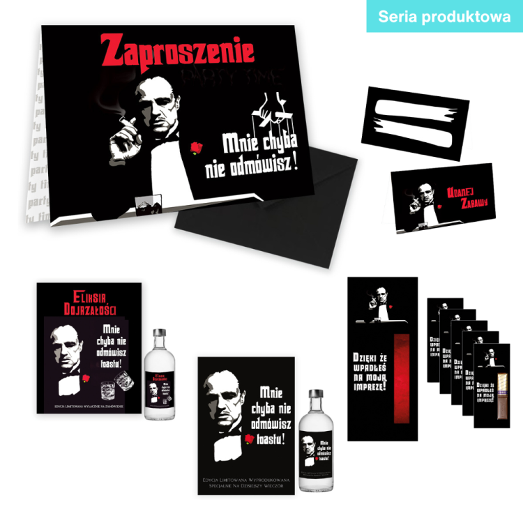 Mnie nie Odmowisz Seria Produktowa Czarna Koperta