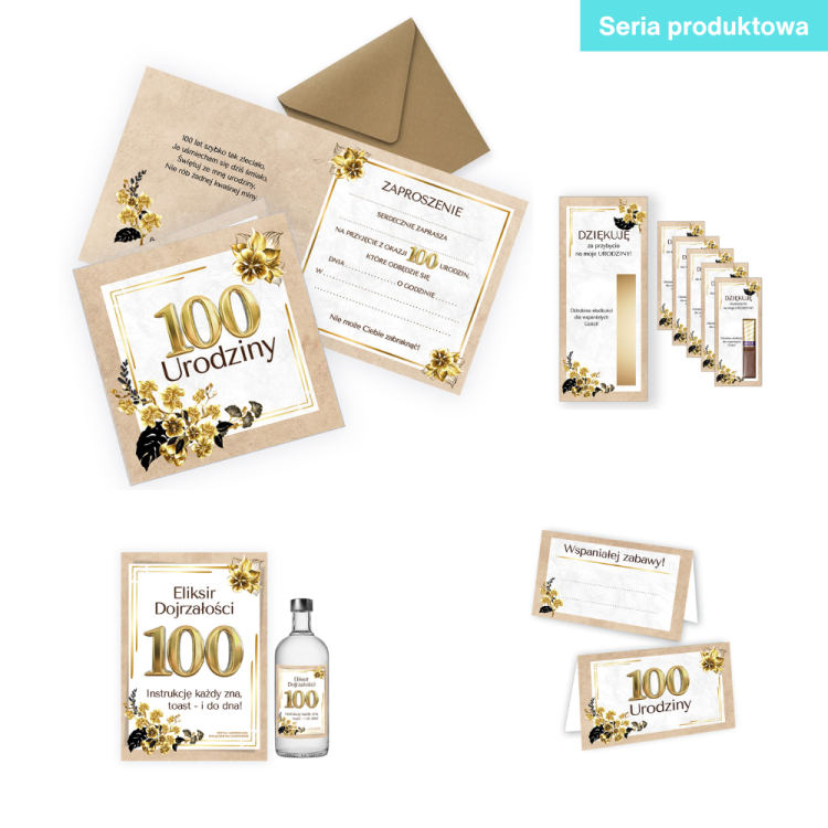 Zlote Eko 100 Urodziny Seria Produktowa Eko Koperta