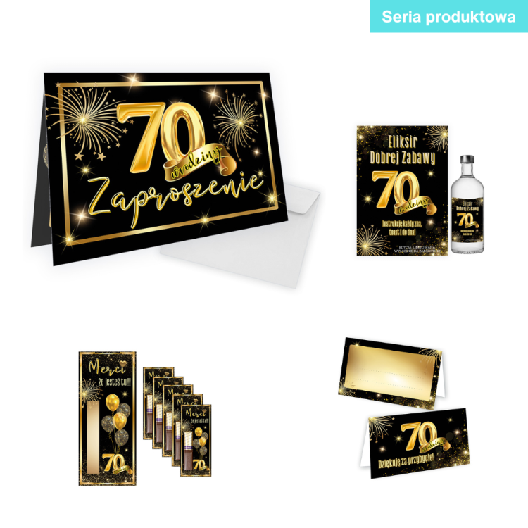 Zlote Balony 70 Seria Produktowa Biala Koperta