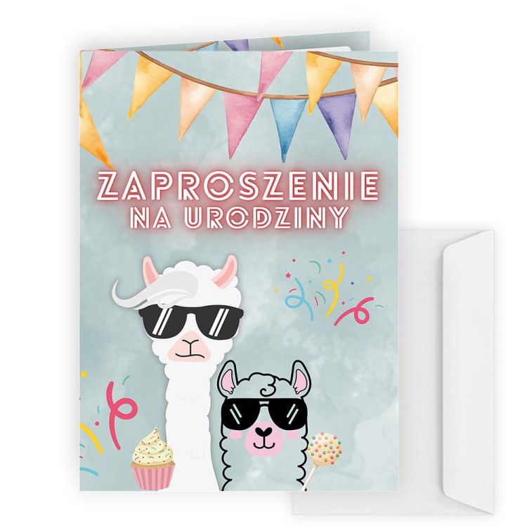 Zaproszenia dla Dzieci Lamy WB_59