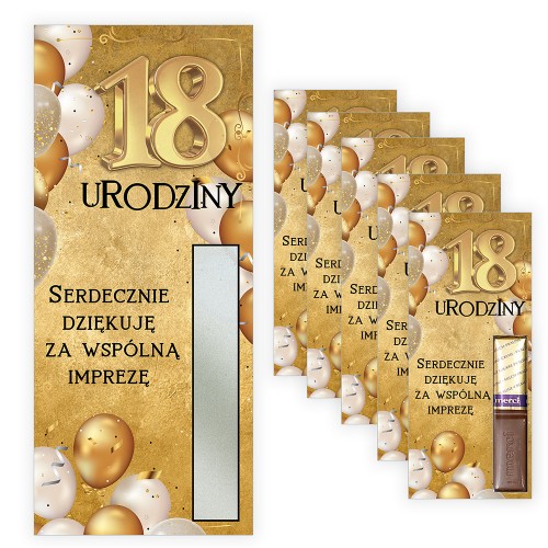 Podziękowania dla gości Merci na 18 Urodziny Golden PDM_60
