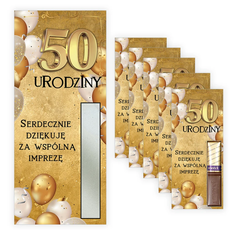 Podziękowania dla gości Merci na 50 Urodziny Golden PDM_59