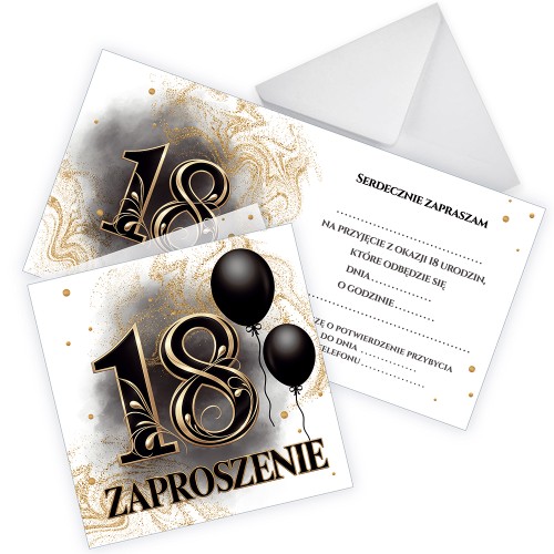 Zaproszenia na 18 Urodziny Błysk Z11_53
