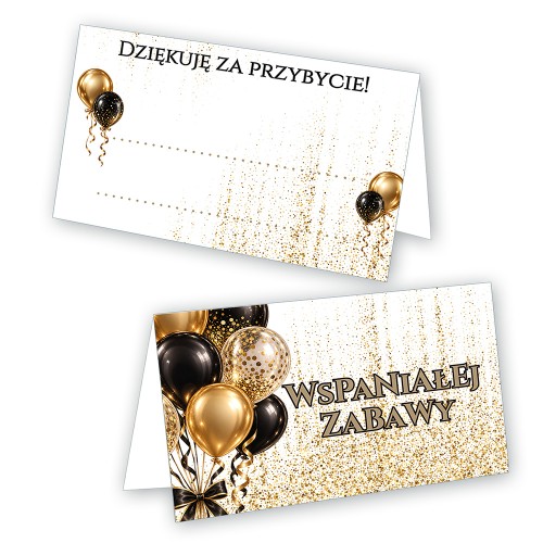 Winietki na Stół na Imprezę Eleganckie WN_81