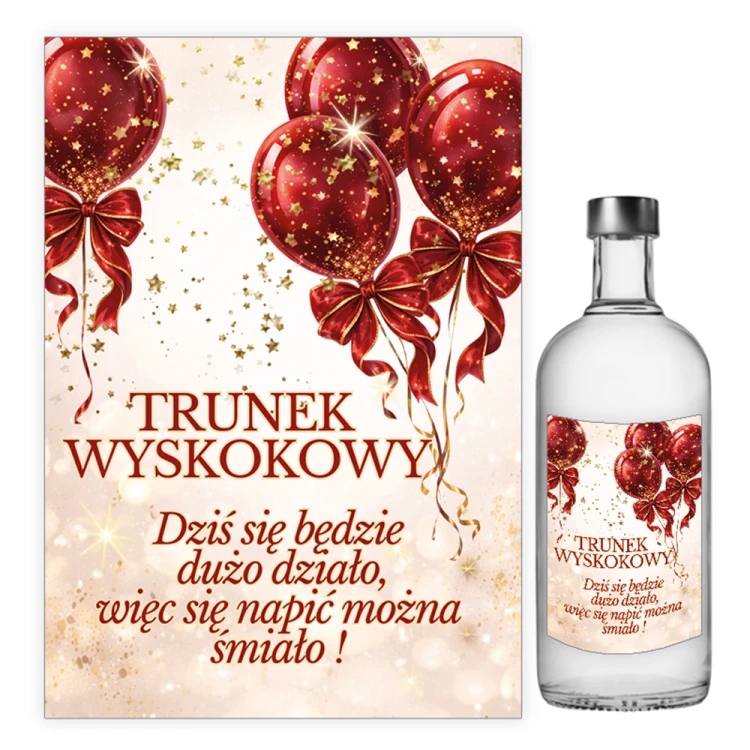 Naklejki na Butelki na Imprezę Baśń - 10 sztuk (s)